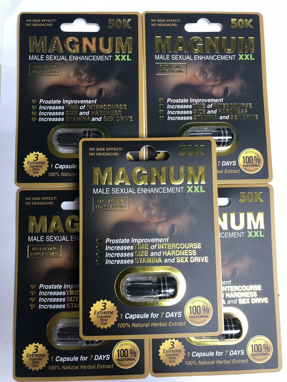 Male Enhancement Pill Magnum Xxl 50k 24 Pack Box Fast Shipping Other Natural Remedies 7300