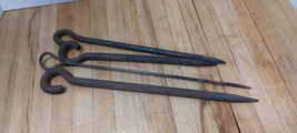 Vintage Cast Iron Hooked Spike Lot 002 - $6.93