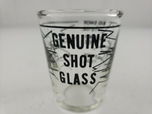 Genuine Shot Glass Barware Measurements Half, Full & Big Shot. Bullet Shots