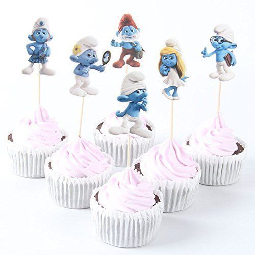 The Smurfs Birthday Cupcake Topper Picks And Similar Items