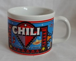 Chili Hot From a Cajun Kitchen 14 oz Soup Mug Cup  - $2.99