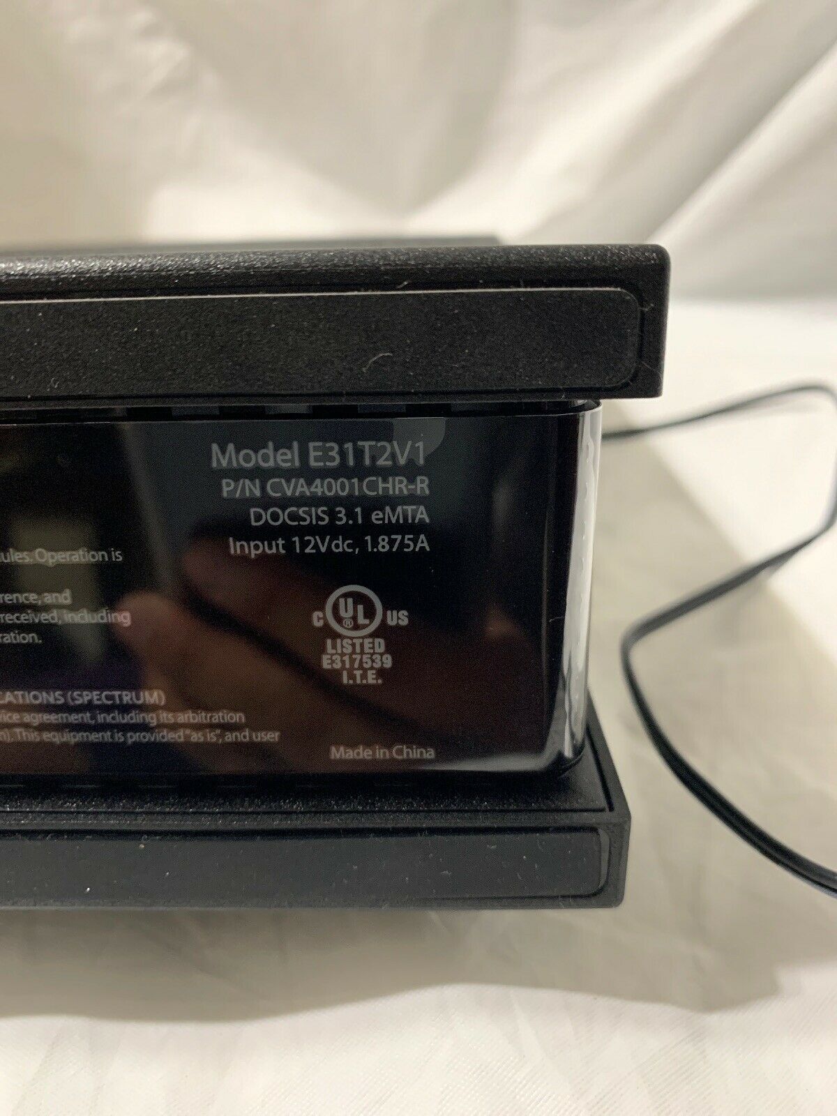 SPECTRUM MODEM E31T2V1 DOCSIS 3.1 eMTA & Wave 2 RAC2V1S Dual Band