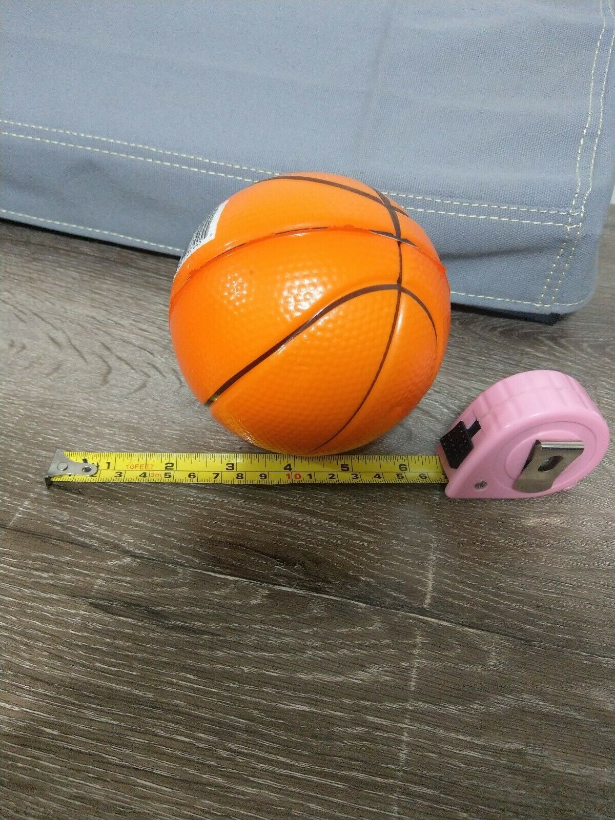 Mini Foam Basketball 5" Orange Sports Ball For Kids Indoor/Outdoor Playground 