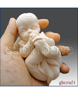 3D Silicone Soap Mold-Baby Sucking on its toes (2 parts mold)-free shipping - $38.00