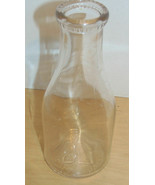 Vintage Southern Dairy Glass Quart &amp; Half Pint Milk Bottles-Cows- RetroA... - $13.06