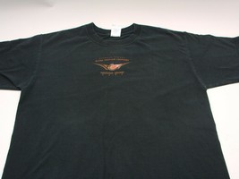 Dickson Street Ozark Mountain choppers Arkansas 2005 Black Men&#39;s T-shirt... - $12.38