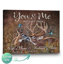 Deer You and Me We Got This Couple Love Canvas And Poster - $49.99