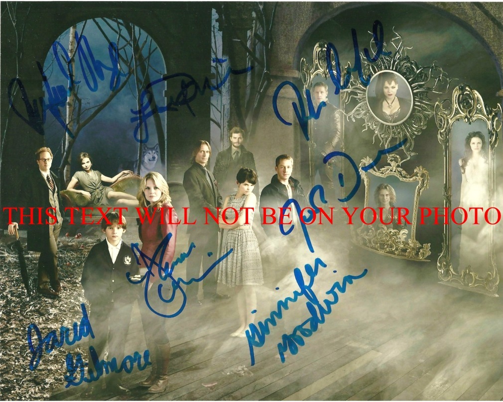 Once Upon A Time Signed Autograph Cast Photo And 50 Similar Items