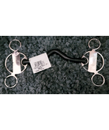 Trammell Low Port 4 Rein 5&quot; mouth 5&quot; Shanks NEW Stainless Sweet Iron Gag... - $32.99