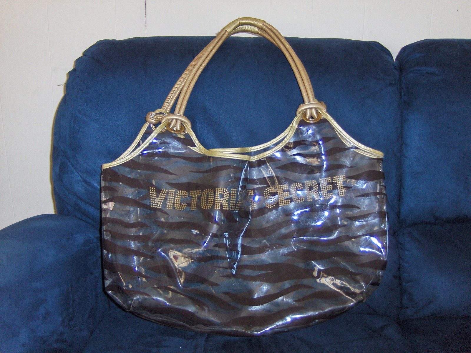 victoria secret clear tote bag