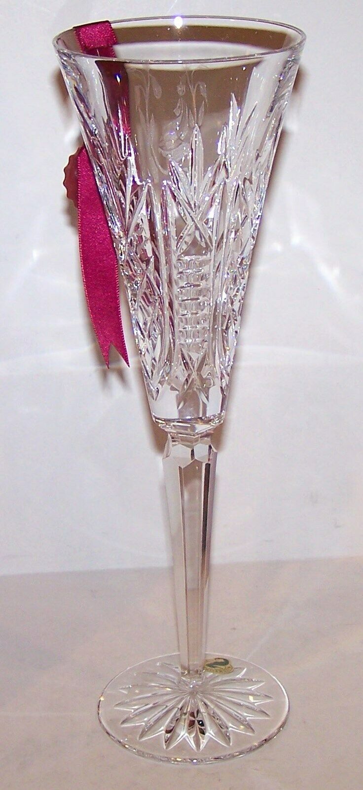 Waterford Crystal 1st Edition 12 Days of Christmas Champagne Flute Partridge in a Pear Tree