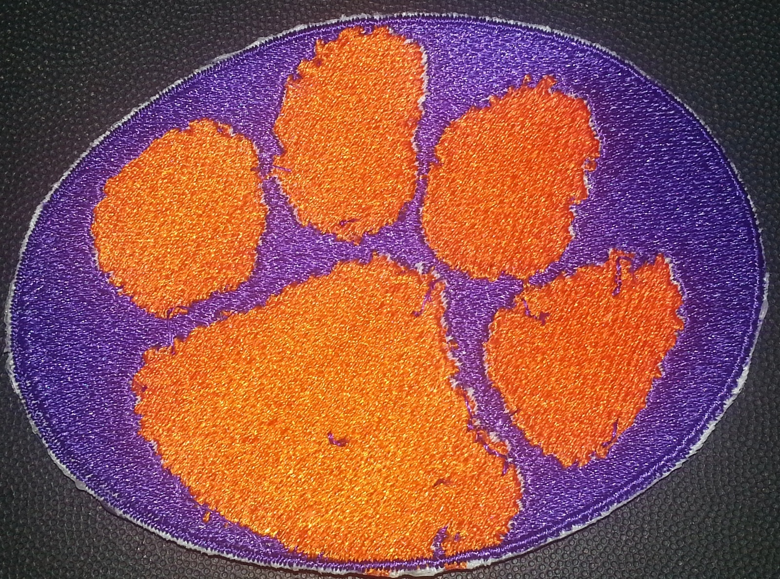 Clemson Tigers logo Iron On Patch
