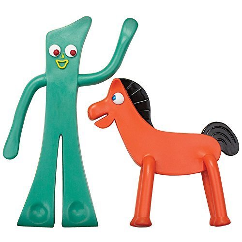 gumby and pokey bendable figures
