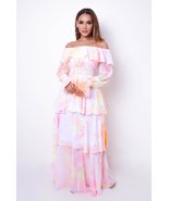 Elegant Tiered Maxi Dress - $70.00