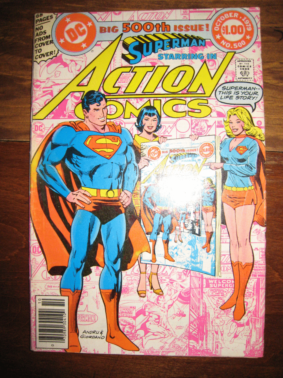 Primary image for Comic Book-Action Comics 500-Oct 1979-Superman