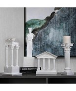 Ancient Rome Greek Architectural Models Buildings Retro Decor Column Tem... - $56.84+