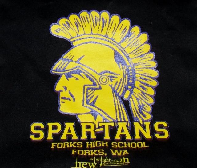 Twilight New Moon Spartans Forks High School Tote Bag NEW Handbags