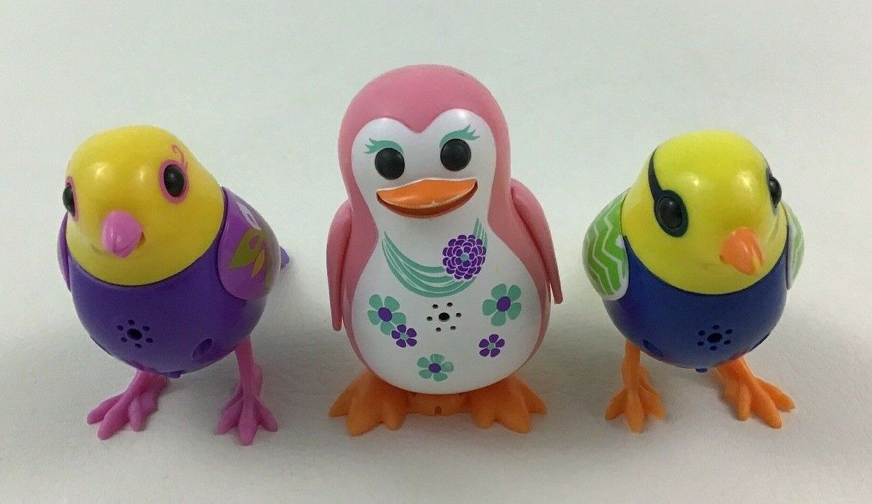 singing soft toy birds