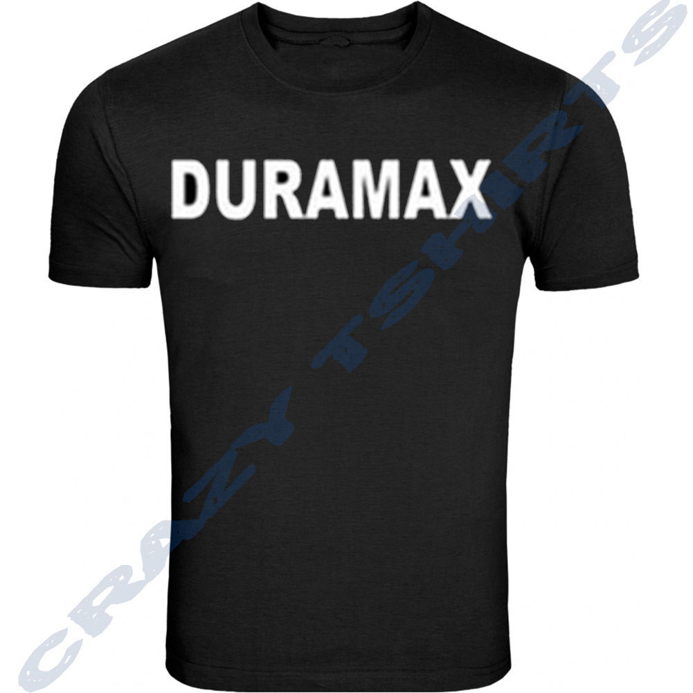 NEW SNOW DURAMAX D T-Shirt Diesel Stacks Chevy 4X4 BLACK TEE