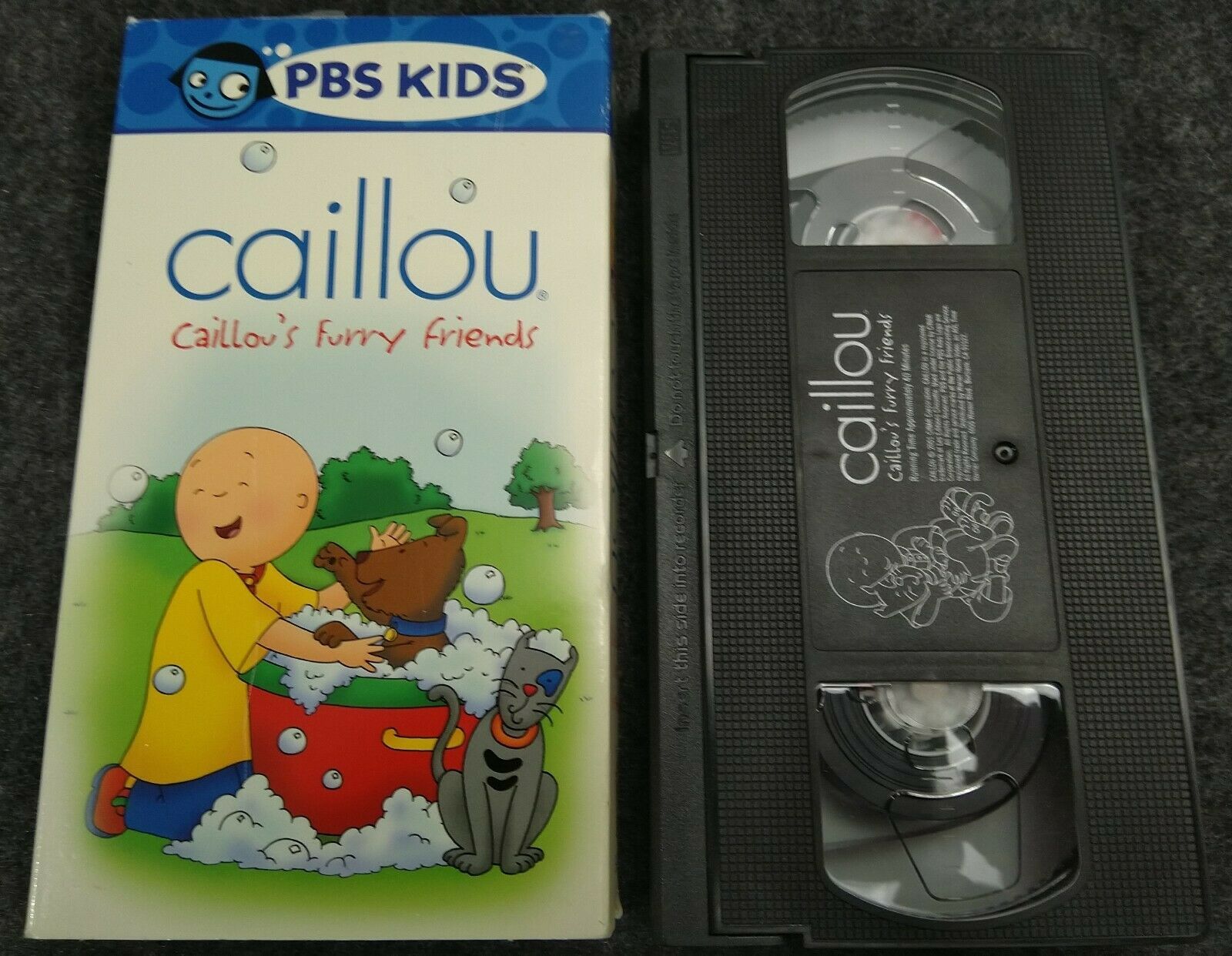 VHS Caillou - Caillous Furry Friends (VHS, 2001) - VHS Tapes