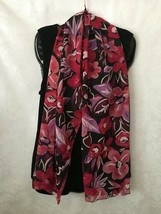 Mother&#39;s Day Lightweight Floral Women&#39;s Neck Tie Scarf 56X10&quot; Multi-colo... - $11.63