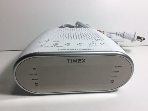 Timex AM/FM Clock Radio with Digital Tuning Dual Alarm - Working ...