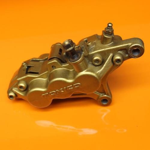 0002 KAWASAKI NINJA ZX6R OEM RIGHT FRONT BRAKE CALIPER TOKICO GOLD Calipers & Parts