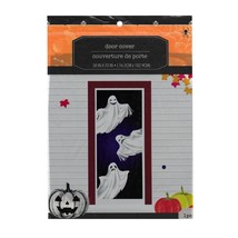 Halloween Themed Door Cover Poster Decoration 30" x 72" inches - Ghosts
