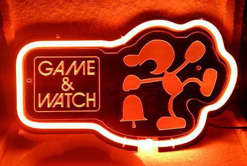 Mr Game Watch 3d Acrylic Beer Bar Neon And 50 Similar Items