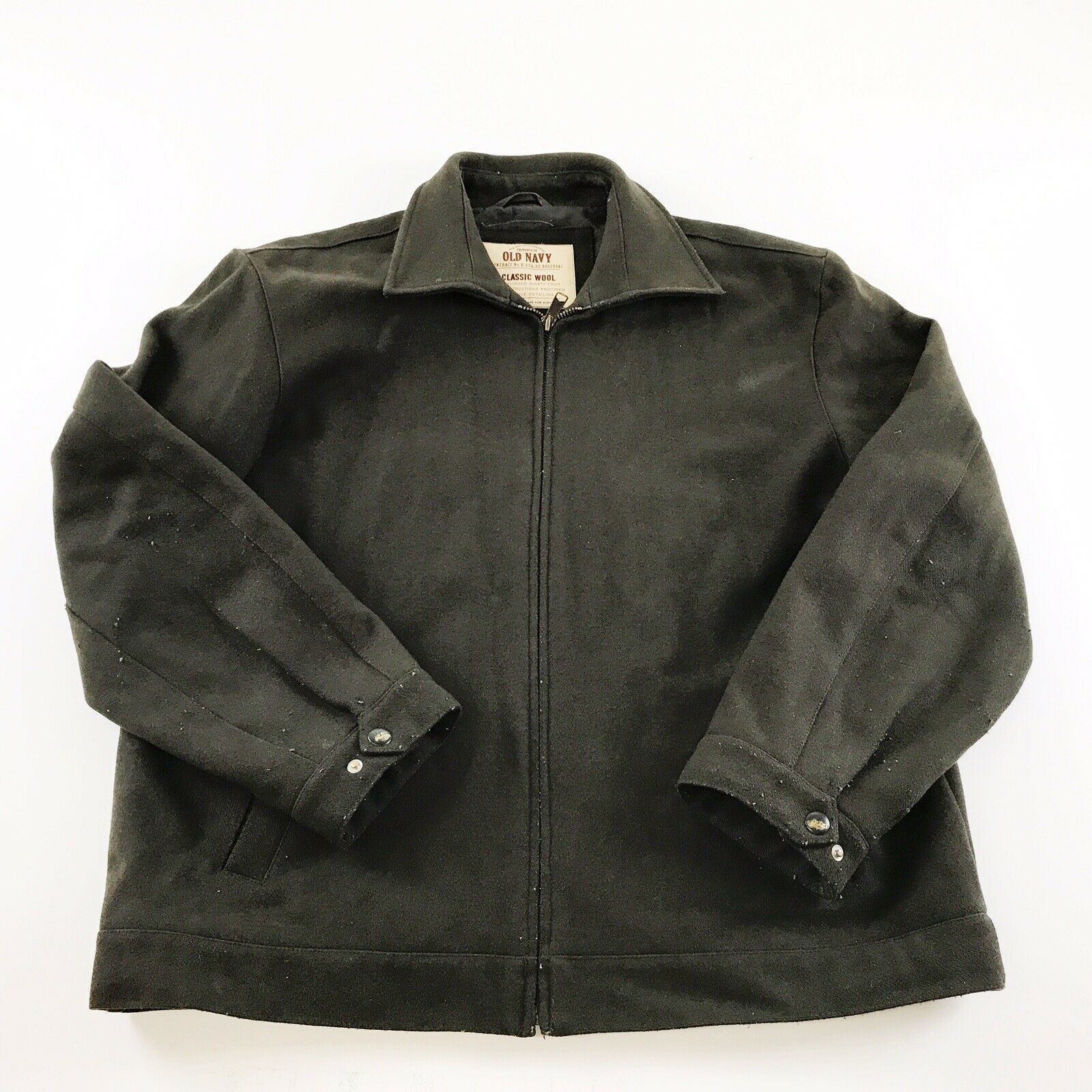 old navy wool jacket