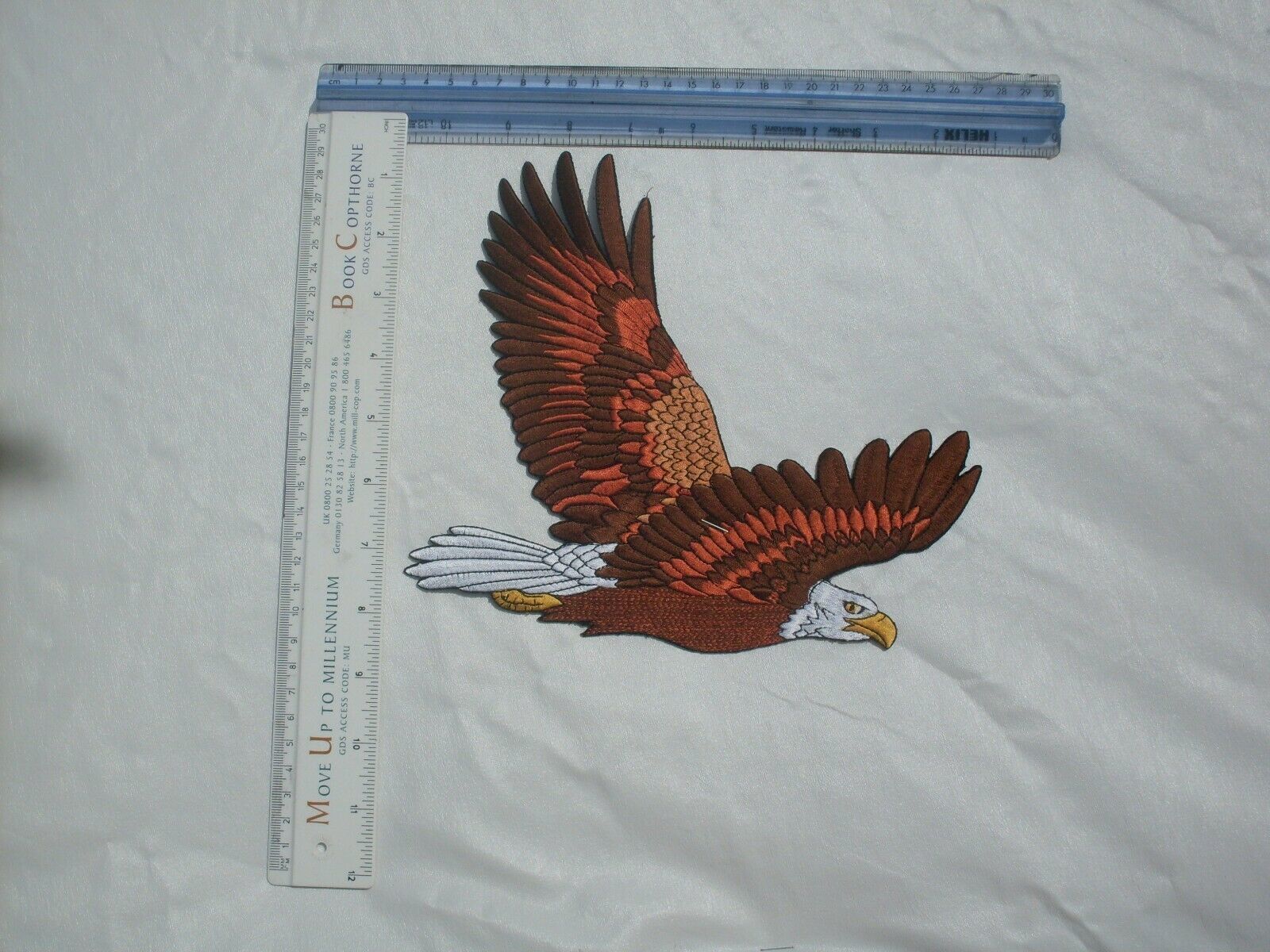 Large Bald Eagle Embroidered Patch