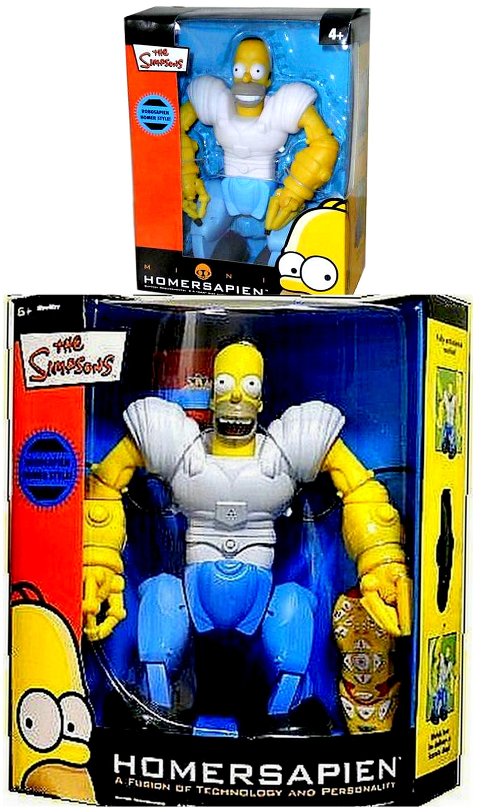 Homersapien Robosapien RC Remote ControL Robot and Mini Motorized Homer