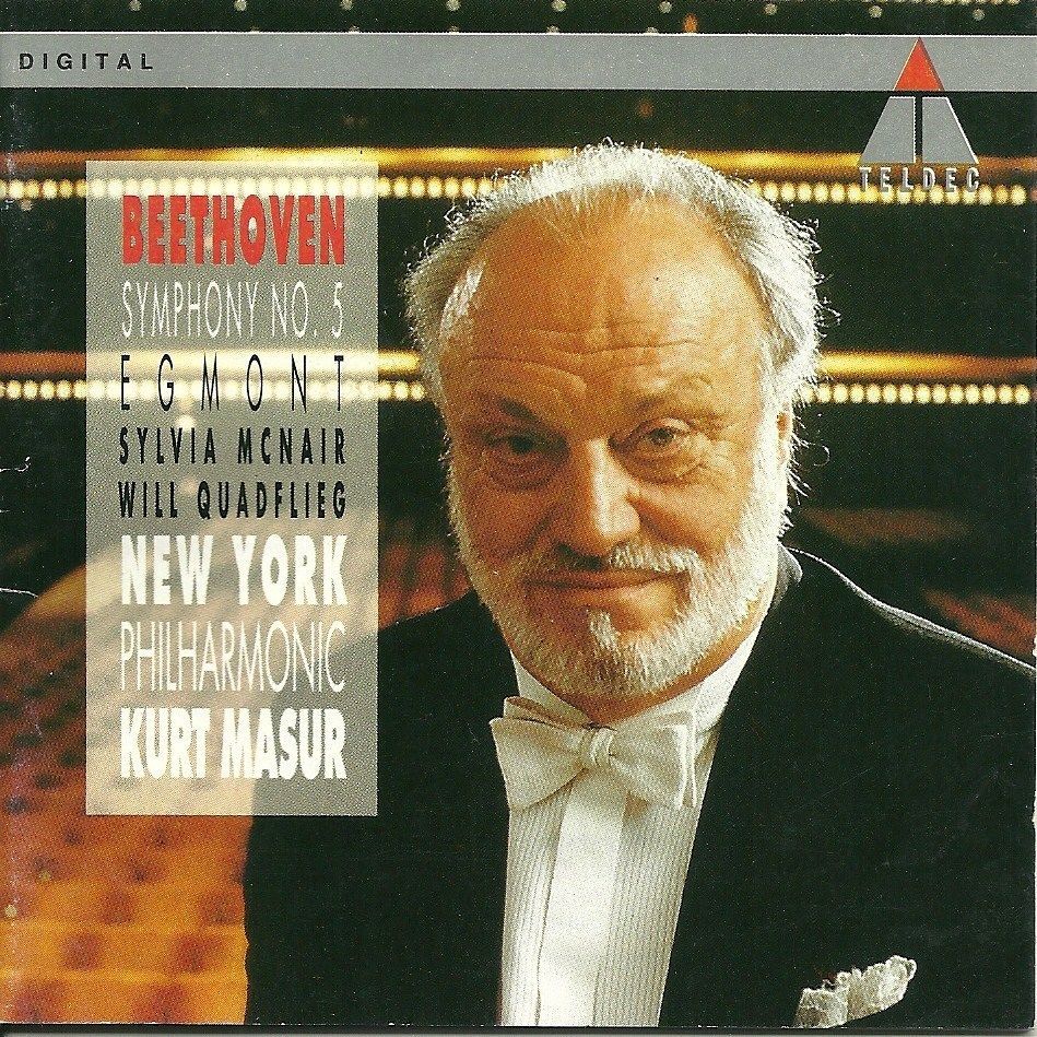 Beethoven Symphony No. 5 New York Philharmonic CD Kurt Masur - CDs