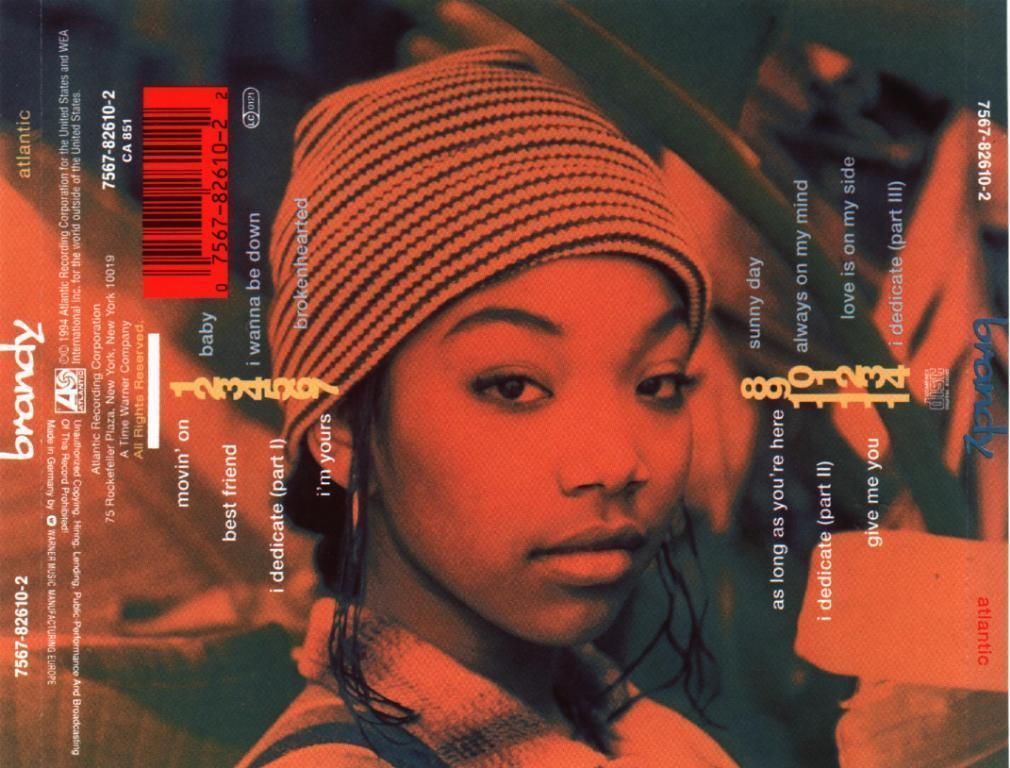 Brandy CD Self Titled Brandy Norwood CDs