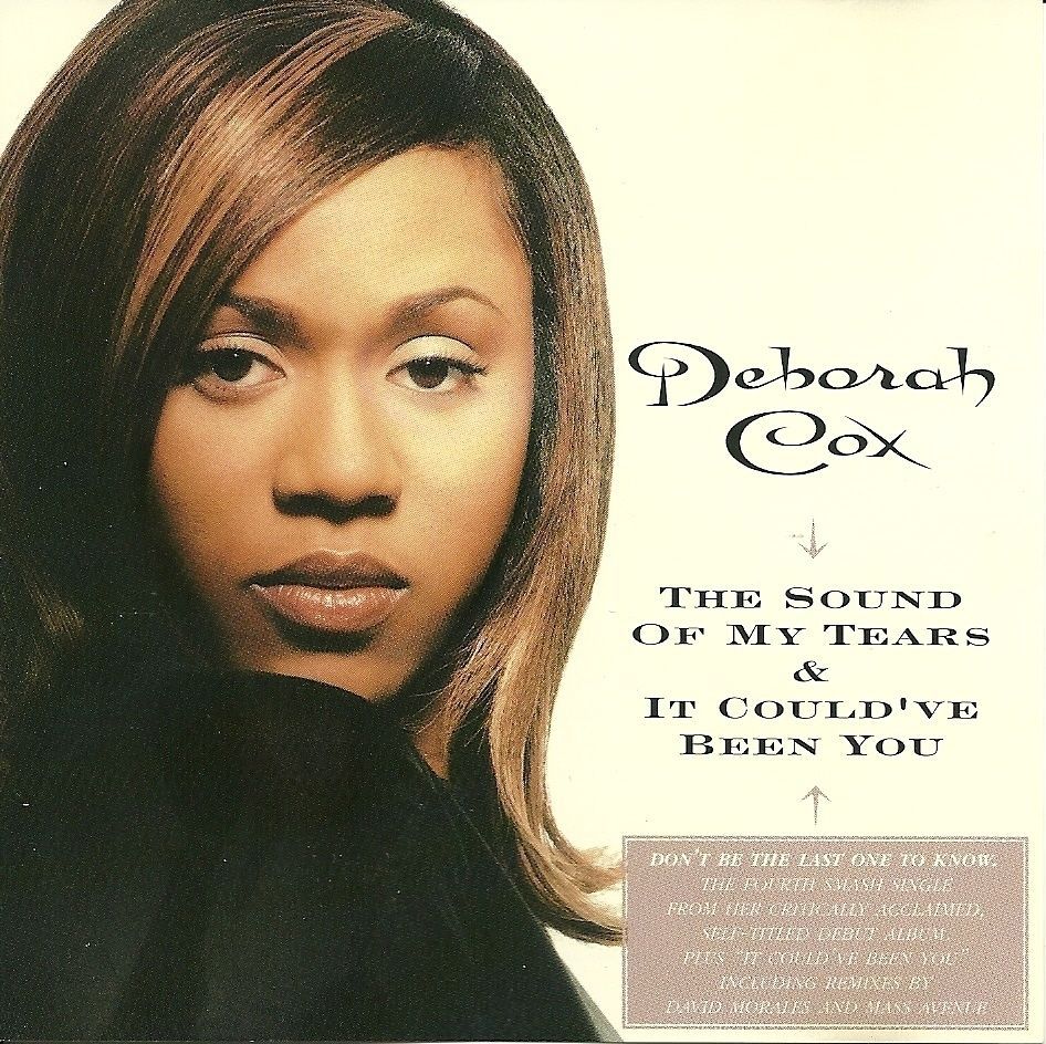 Deborah Cox CD The Sound Of My Tears It Could've Been You 5 Track