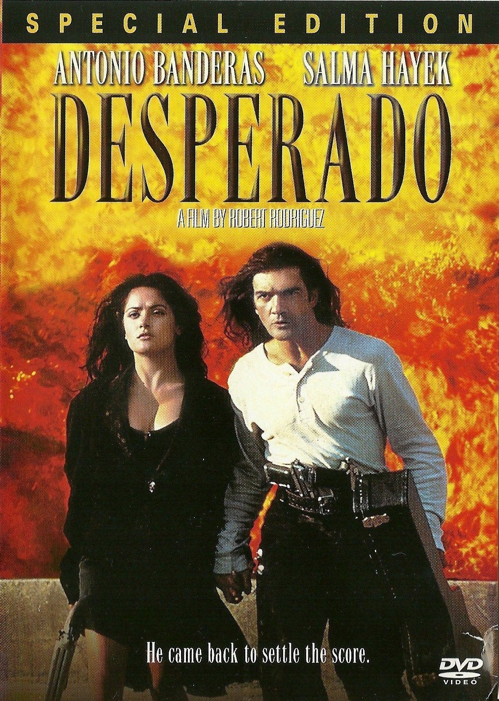 Desperado DVD Antonio Banderas Salma Hayek Steve Buscemi - DVD, HD DVD ...