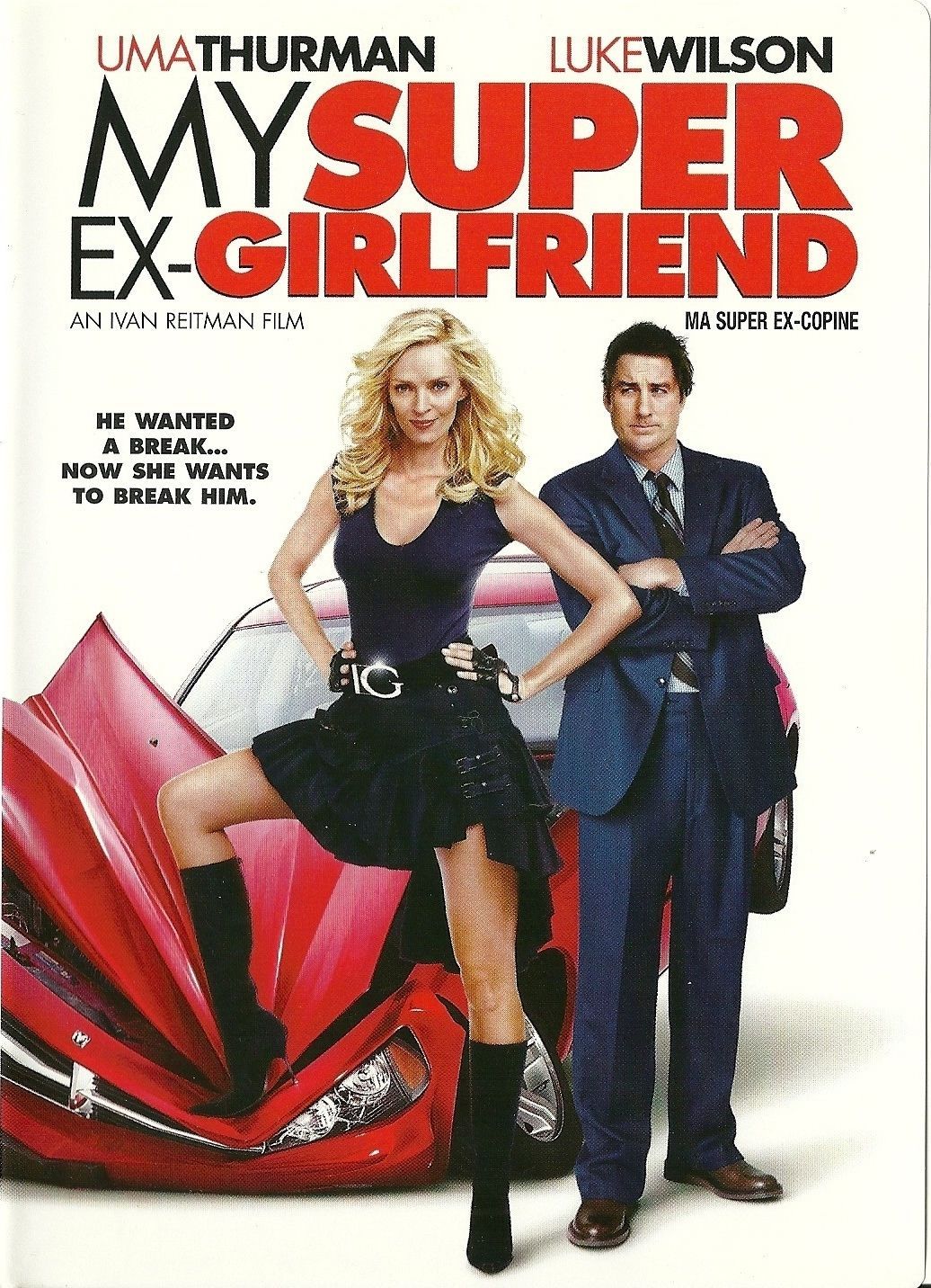 My Super Ex Girlfriend Dvd Uma Thurman Luke Wilson Anna Faris Rainn