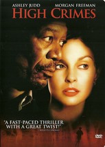 High Crimes DVD Ashley Judd Morgan Freeman Jim Caviezel Amanda Peet - $2.99