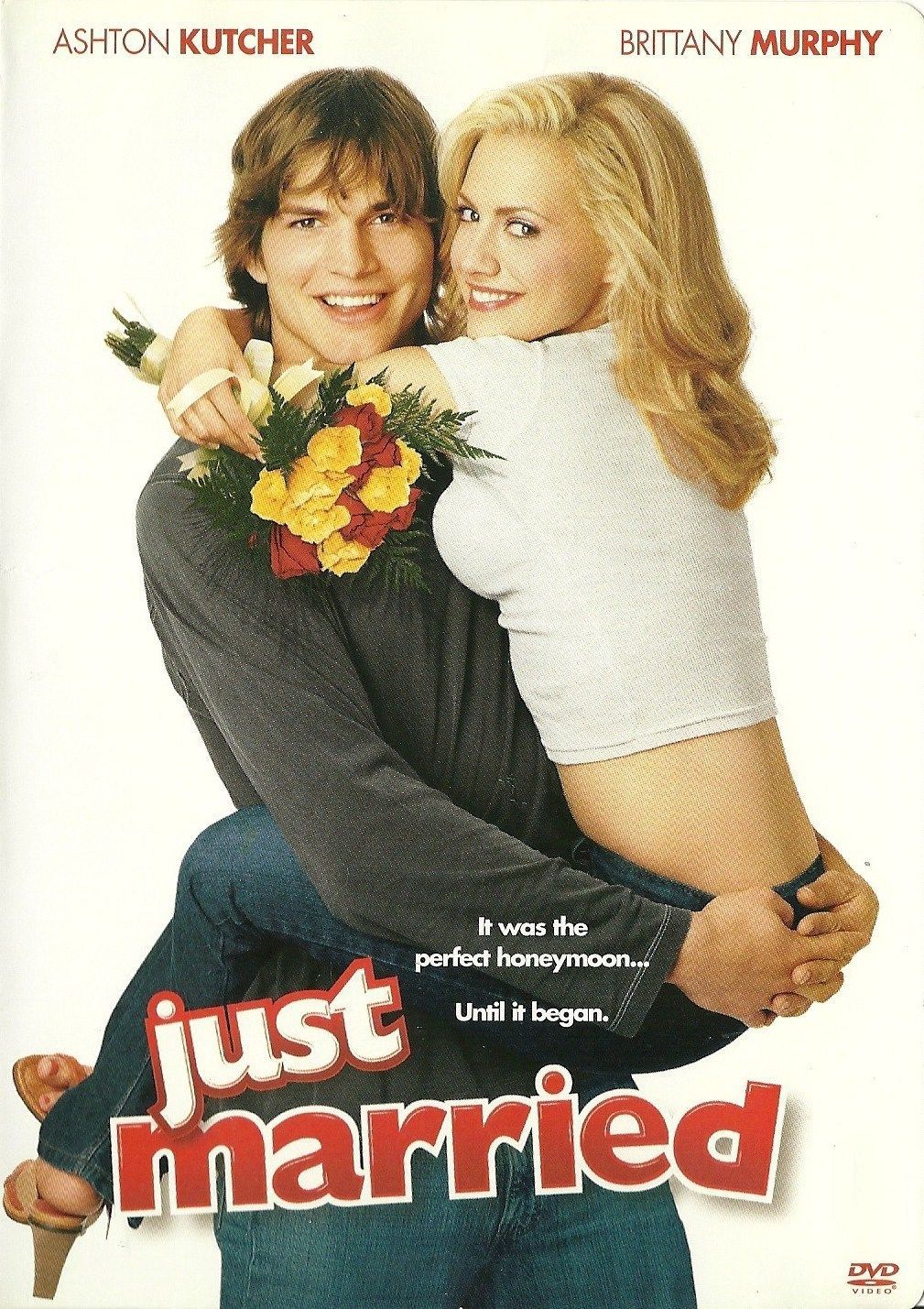 Just Married Dvd Ashton Kutcher Brittany Murphy Full Screen And Widescreen Dvd Hd Dvd And Blu Ray
