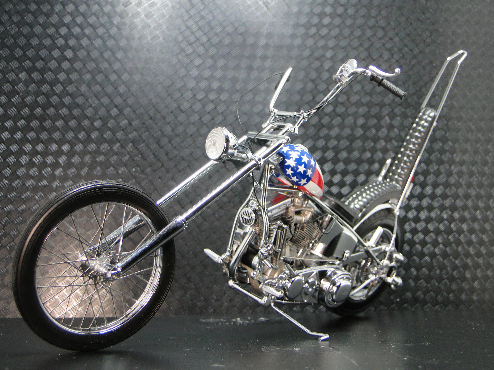 captain america harley motorcycle