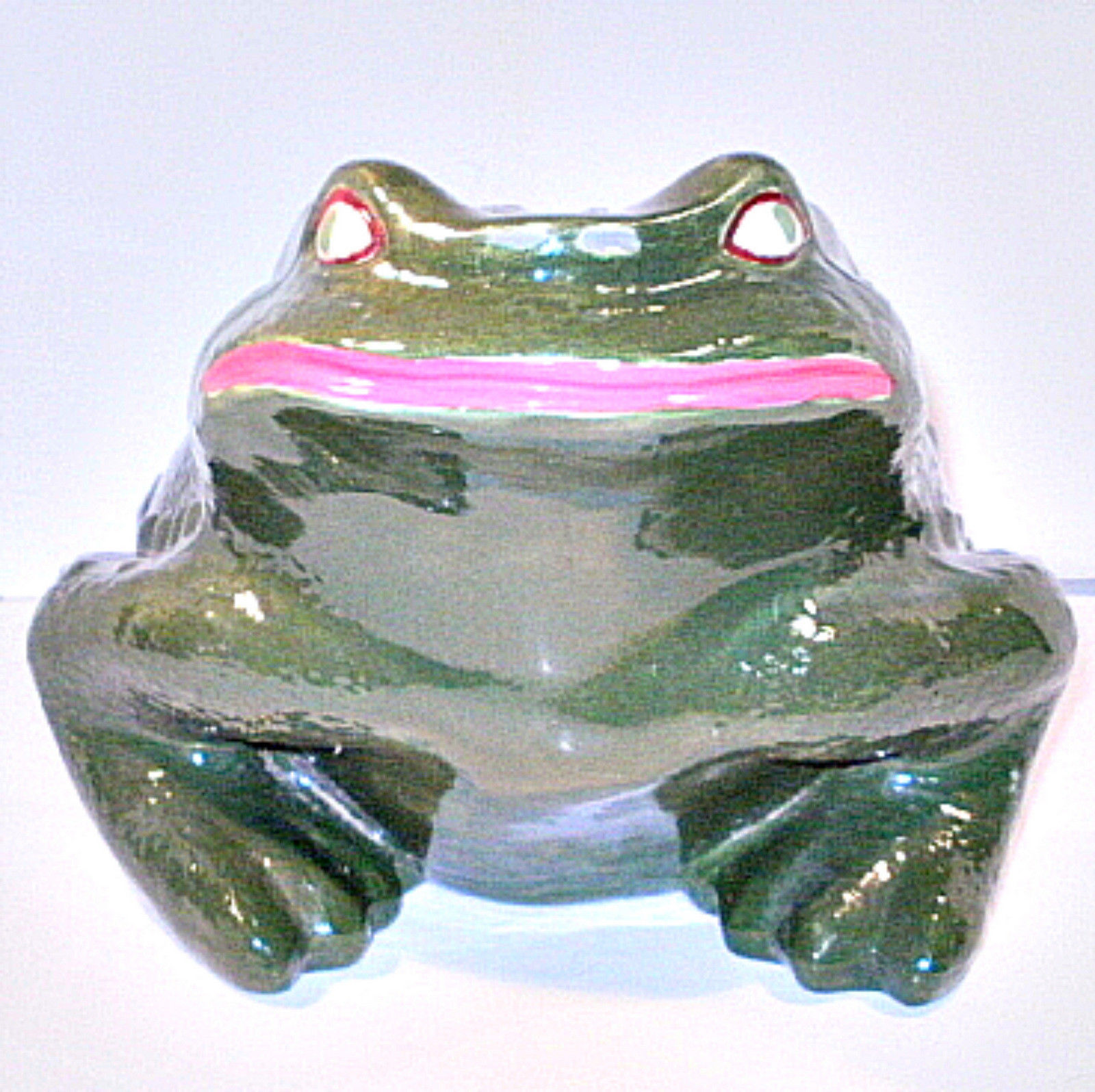 large frog statues