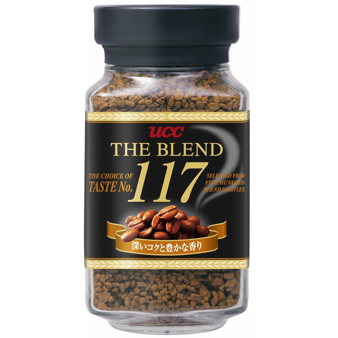 UCC Instant Coffee Powder 90g/3.52 Oz THE BLEND NO. 117 [Strong/Rich