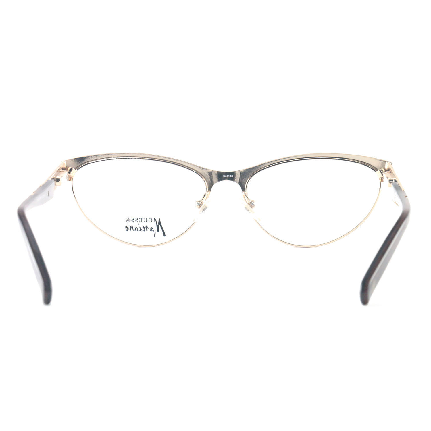 Guess by Marciano Women's Eyeglasses GM0216 D96 Brown/Gold 54 16 135