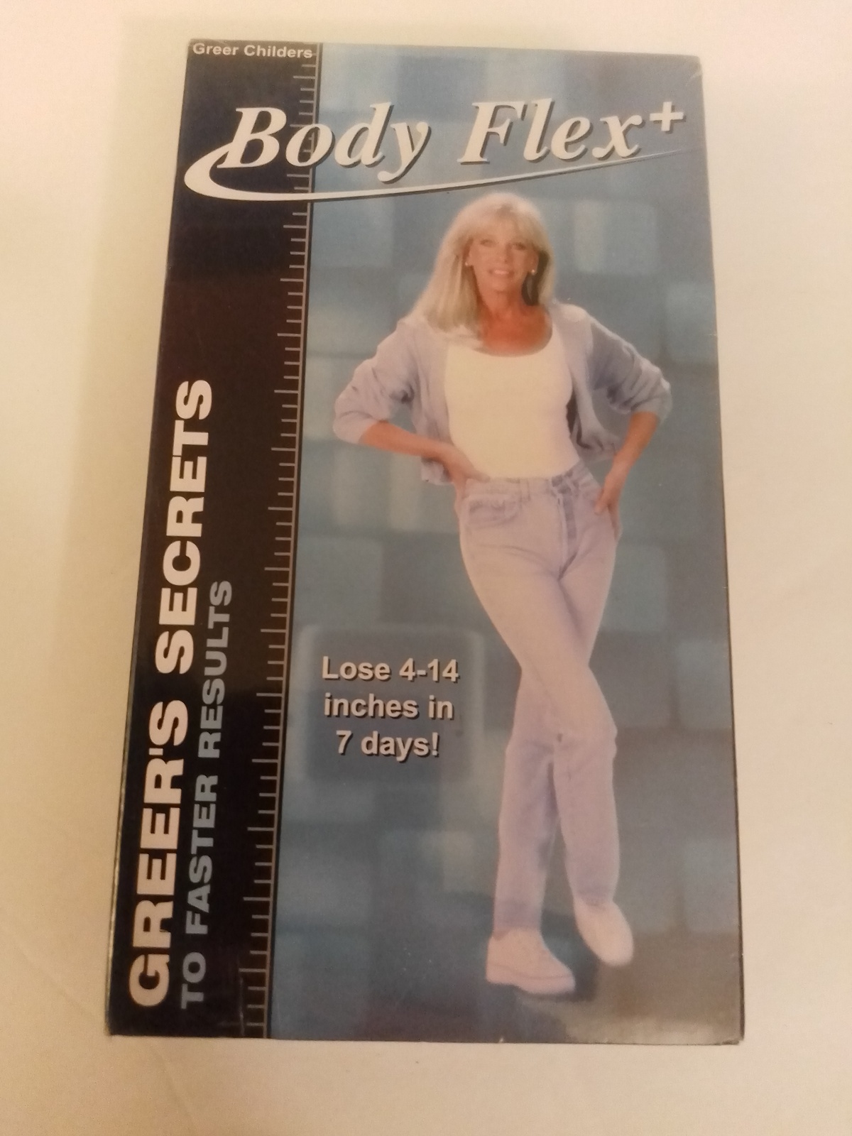 Body Flex Greer's Secrets to Faster Results Greer Childers VHS Video