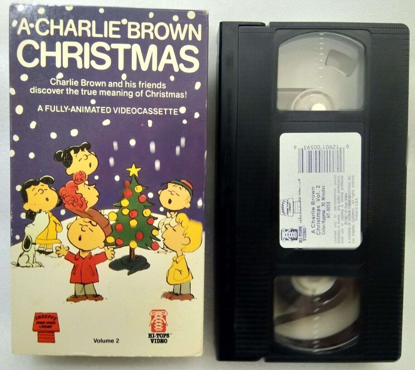 VHS Charlie Brown - A Charlie Brown Christmas (VHS, 1987, Hi-Tops Video ...