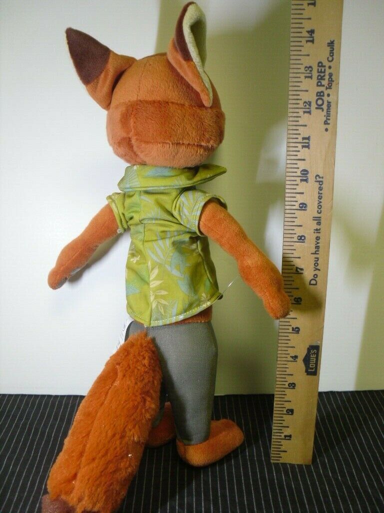 nick wilde plush disney store