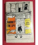 HARRIET THE SPY by LOUISE FITZHUGH - HARDCOVER w DUST JACKET  - RARE - 1964 - $150.00