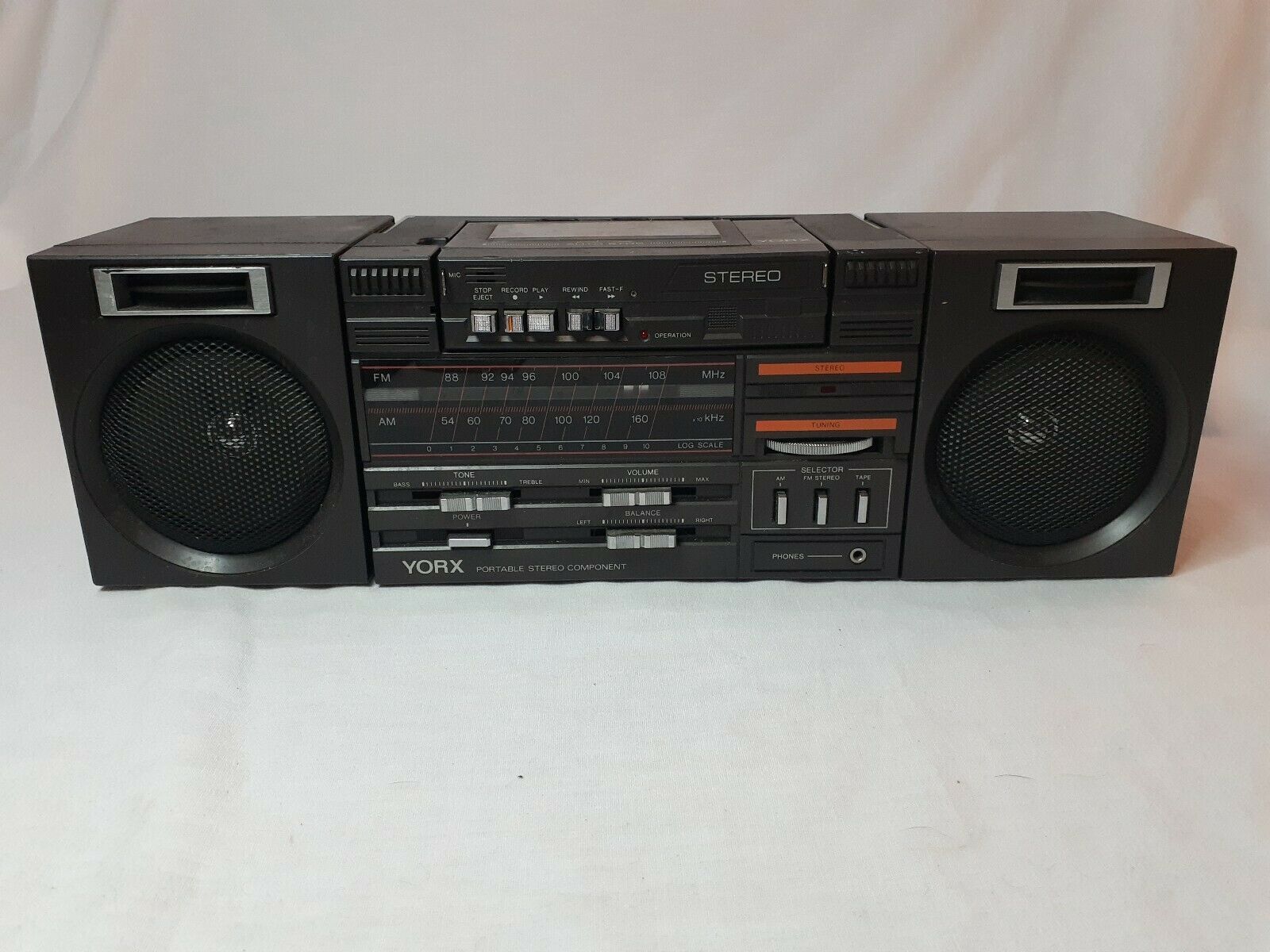 Yorx BP05R Cassette Boombox Removable Walkman Boomboxes