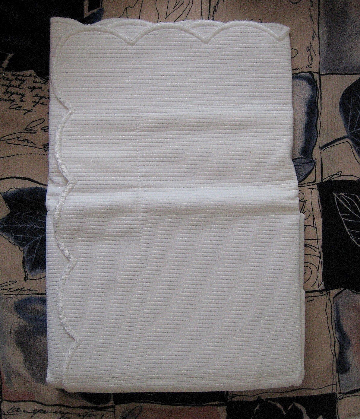 Ralph Lauren Jacquard Pillow Sham 100 White Cotton 50x66 CM Portugal