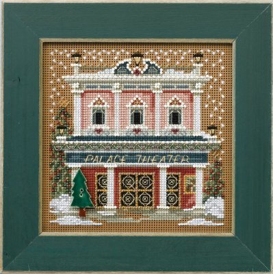 Palace Theater Winter Mill Hill 2014 Button and Beads kit Mill Hill  - $11.70